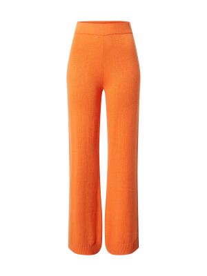 Широки панталони тип „марлен“ Edited оранжево