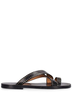 Sandalias de cuero Isabel Marant negro