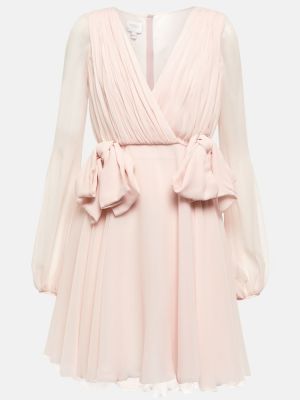 Sukienka z kokardką Giambattista Valli różowa
