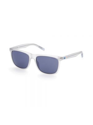 Okulary przeciwsłoneczne Guess białe