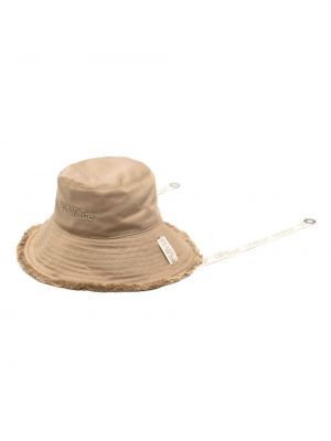 Bavlněný klobouk s výšivkou Off-white