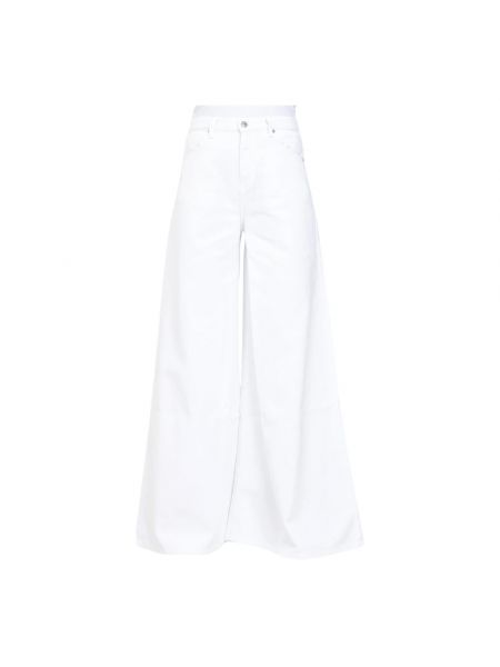 Spodnie relaxed fit Vicolo białe