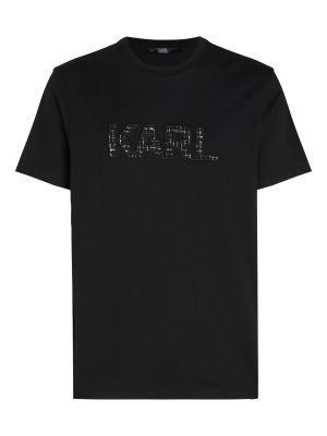 Πουκάμισο Karl Lagerfeld μαύρο