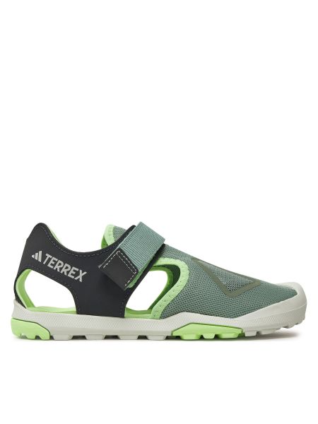 Sandały Adidas zielone