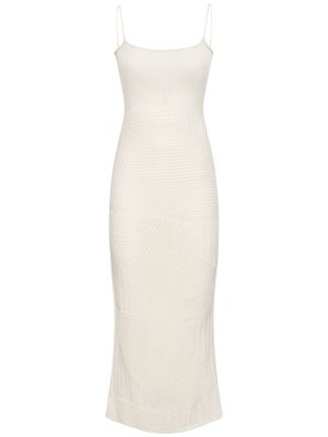 Sukienka midi bawełniana Gimaguas biała
