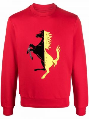 Sweatshirt Ferrari rød