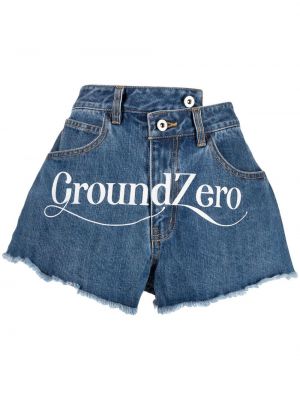 Denimshorts Ground Zero blå