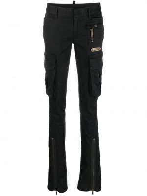 Jeans skinny avec poches Dsquared2 noir