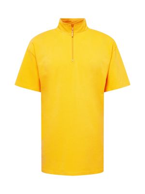 Krekls ar rāvējslēdzēju Urban Classics dzeltens