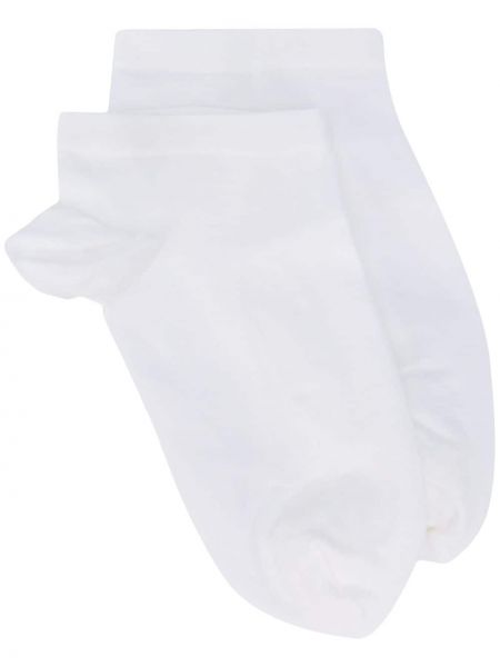 Bavlnené ponožky Wolford biela