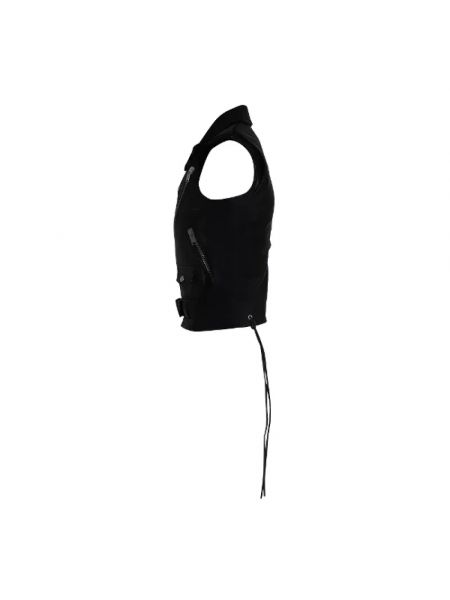 Kurtka skórzana retro Yves Saint Laurent Vintage czarna