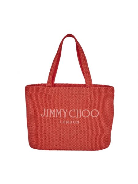 Shopper handtasche Jimmy Choo rot