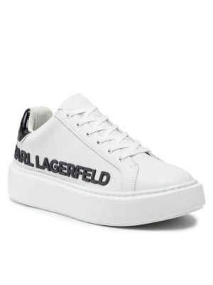 Ilgaauliai batai Karl Lagerfeld balta