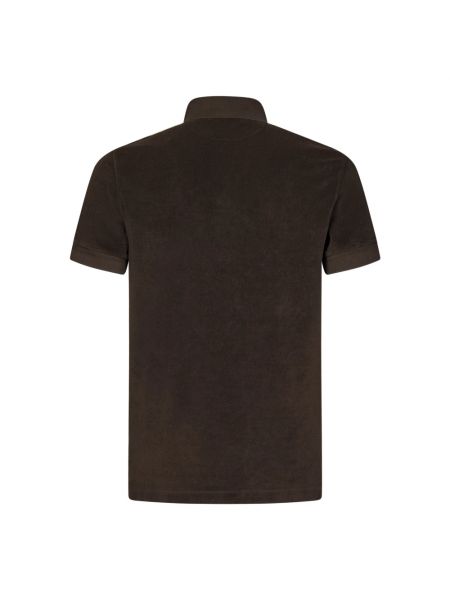 Camicia di cotone Tom Ford marrone