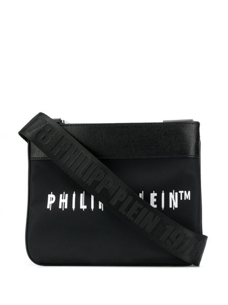 Bolsa de hombro con estampado Philipp Plein negro