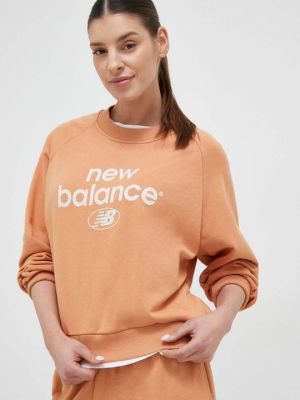 Толстовка New Balance оранжевая