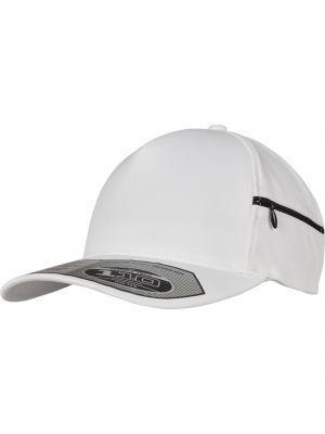 Καπέλο με τσέπες Flexfit λευκό