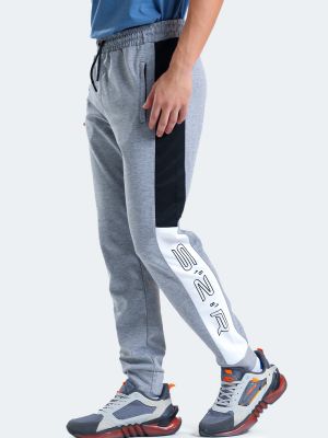 Teplákové nohavice Slazenger sivá