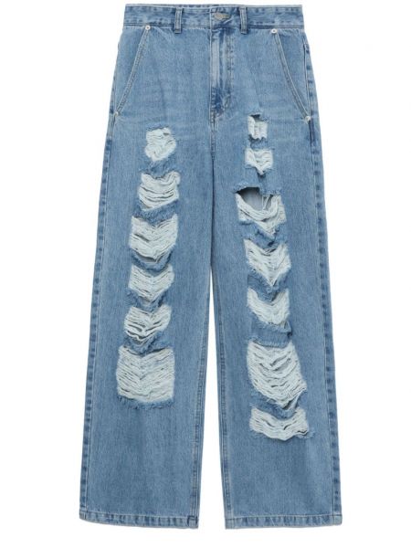 High waist jeans ausgestellt Sjyp