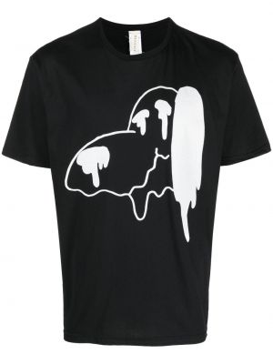T-krekls ar apdruku Westfall melns