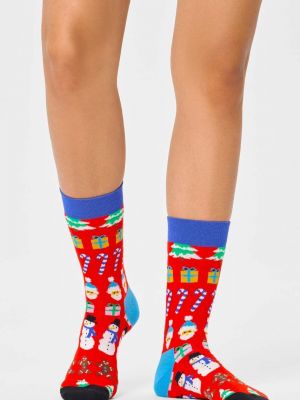 Čarape Happy Socks crvena