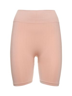 Pantaloni scurți cu talie înaltă fără toc Prism Squared roz
