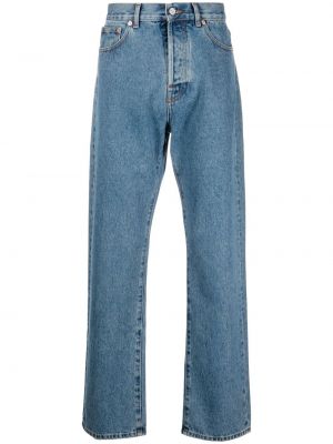 Straight fit džíny Valentino modré