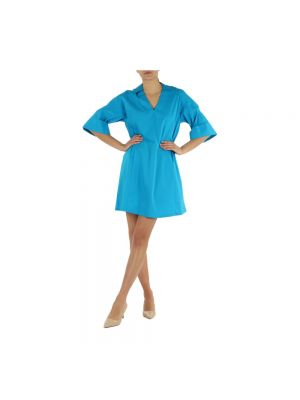 Sukienka mini Emme Di Marella niebieska