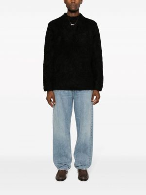 Pullover mit rundem ausschnitt Séfr schwarz