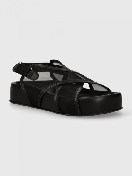 Sandale cu platformă Agl negru