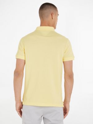 Поло тениска Tommy Hilfiger жълто