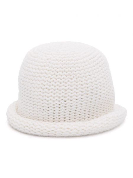 Καπέλο κουβά Loro Piana λευκό