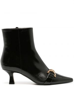 Ankle boots en cuir Roberto Festa noir