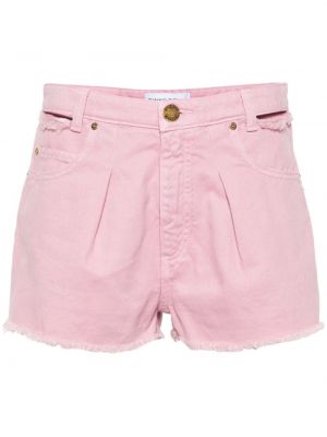 Kratke jeans hlače Pinko roza