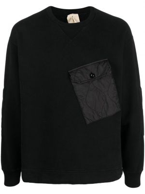 Sweatshirt aus baumwoll Ten C schwarz
