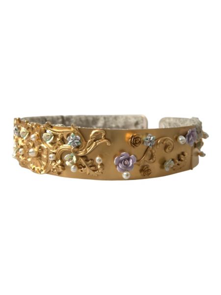 Cinturón con perlas de flores Dolce & Gabbana
