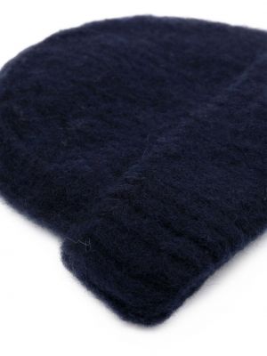 Bonnet en laine Aspesi bleu