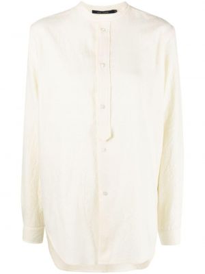Vlnená košeľa Sofie D'hoore biela