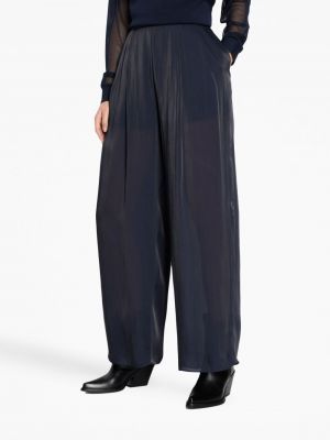 Pantalon taille haute Armani Exchange bleu