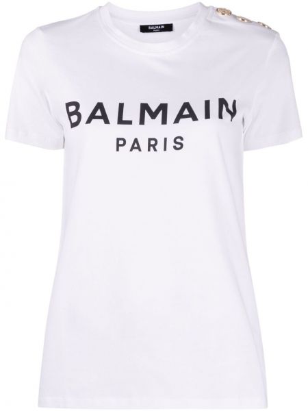 T-shirt di cotone Balmain