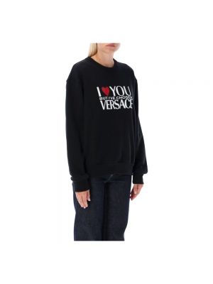 Bluza dresowa Versace czarna