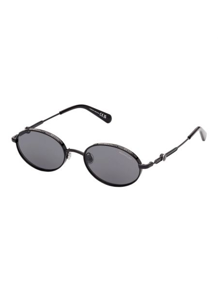 Czarne okulary przeciwsłoneczne Moncler