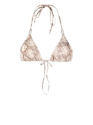 Bikini s printom Melissa Odabash smeđa