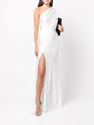 Siidist kleit Michelle Mason valge
