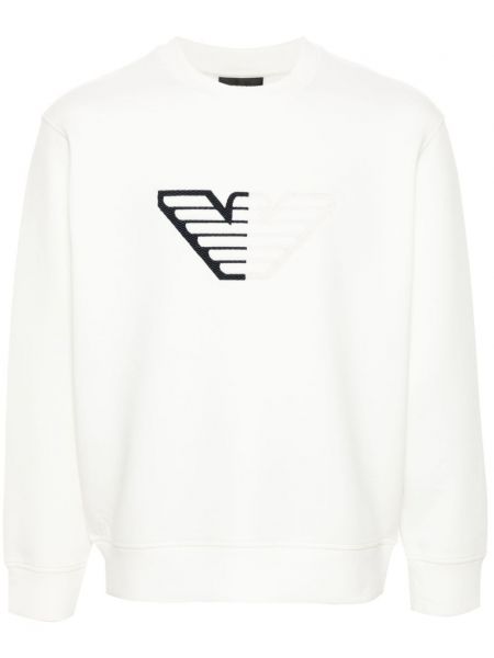 Trøje sweatshirt Emporio Armani hvid