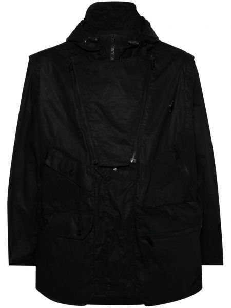 Αντιανεμικό μπουφάν με κουκούλα A-cold-wall* μαύρο