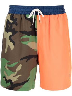 Slank militær shorts Polo Ralph Lauren grønn