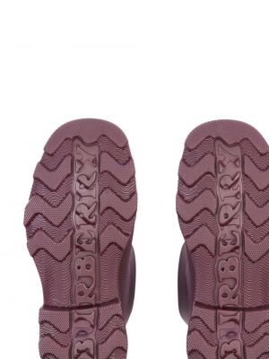 Guminiai batai Burberry violetinė