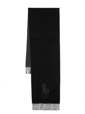 Voľné polokošeľa Polo Ralph Lauren čierna