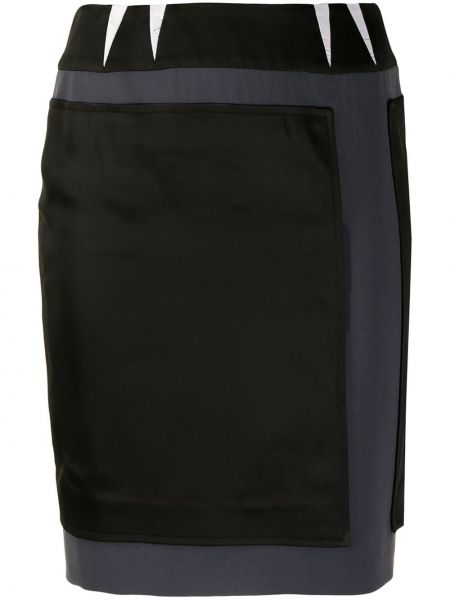Falda ajustada Balenciaga Pre-owned negro